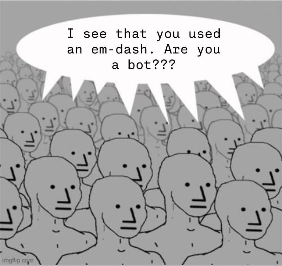 Em‑Dash als ChatGPT‑Indikator? Warum das Satzzeichen misstrauisch macht und wie du es vermeidest